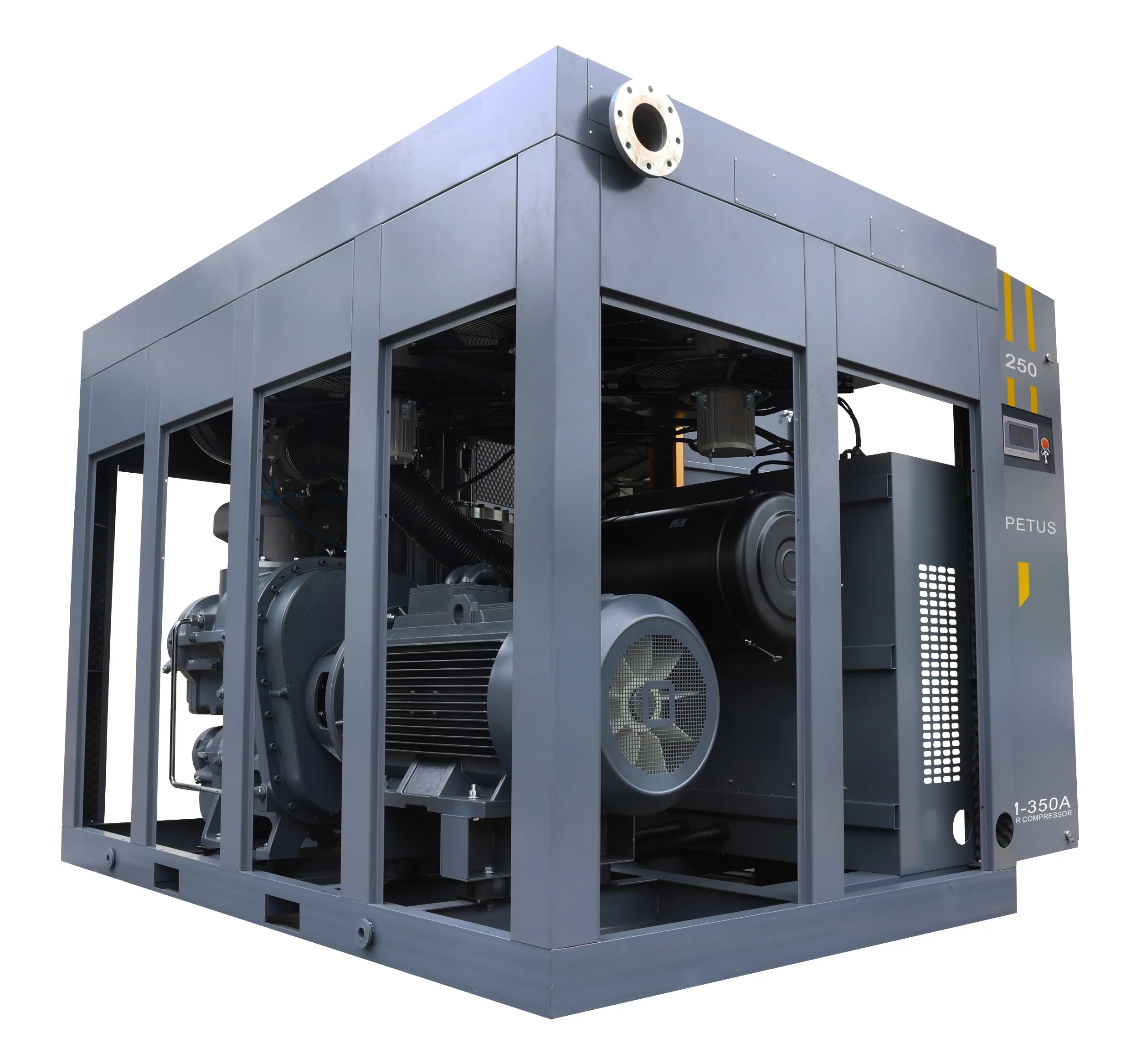 Two Stage Screw Compressor 30-480HP