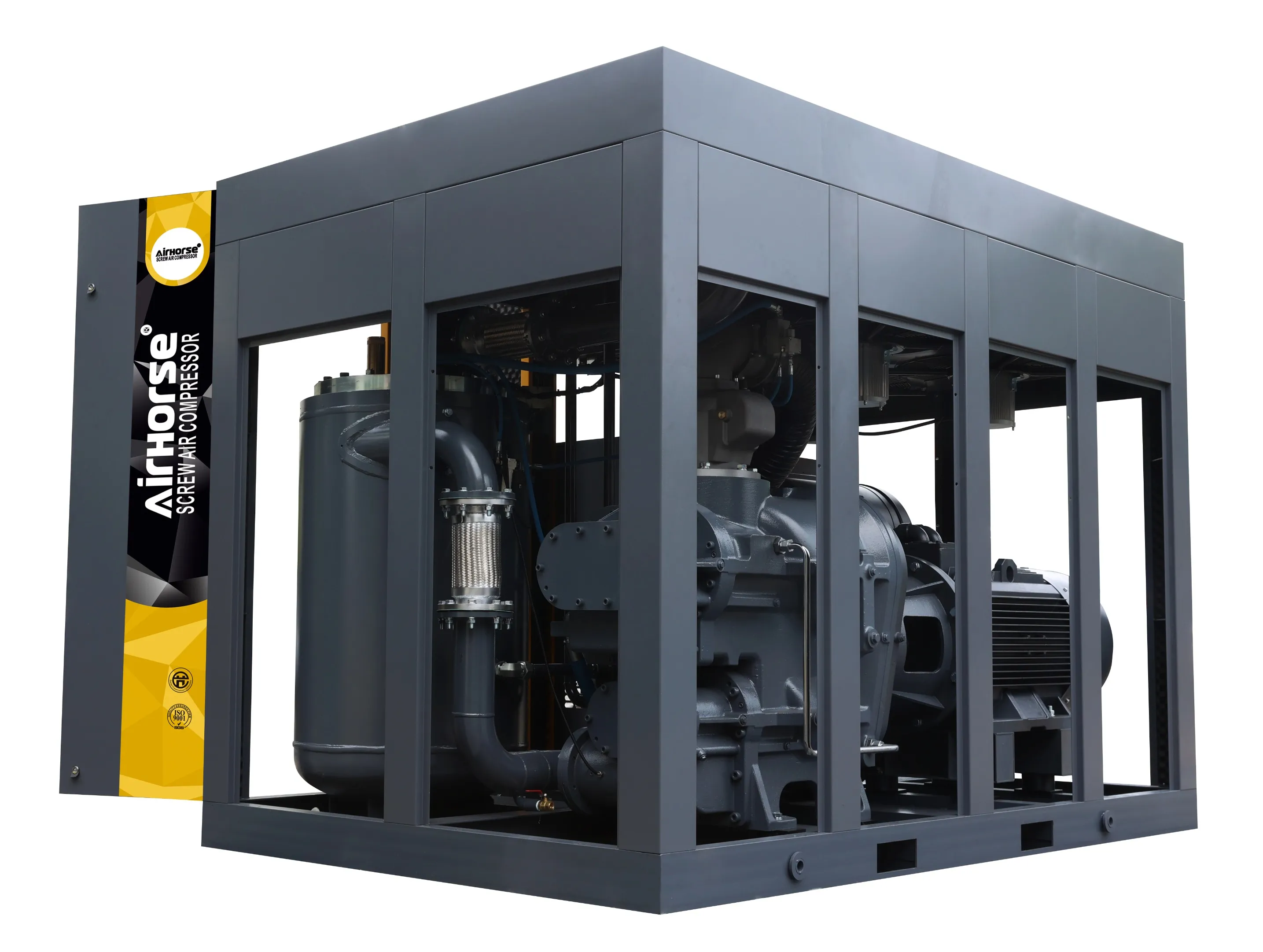 Two Stage Screw Compressor 30-480HP