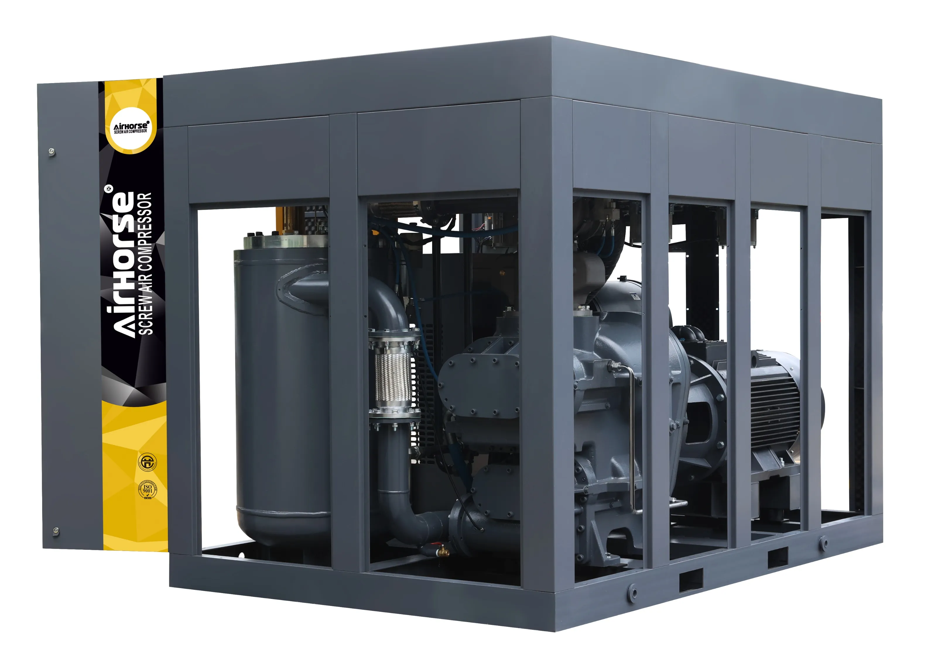 Two Stage Screw Compressor 30-480HP