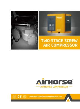  Two Stage Screw Compressor 30-480HP