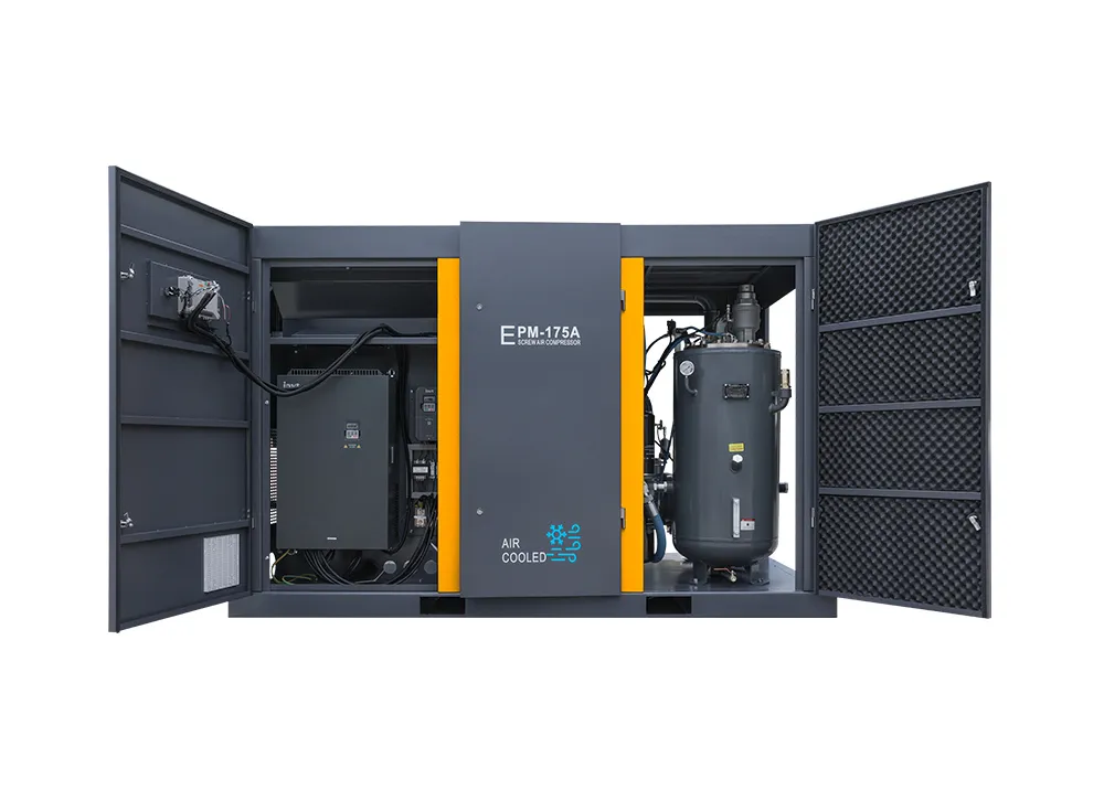 EPM PM VSD Screw Compressor 10-220HP