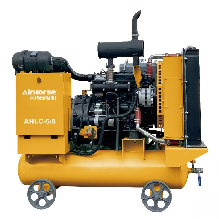 Diesel Portable Screw Air Compressor